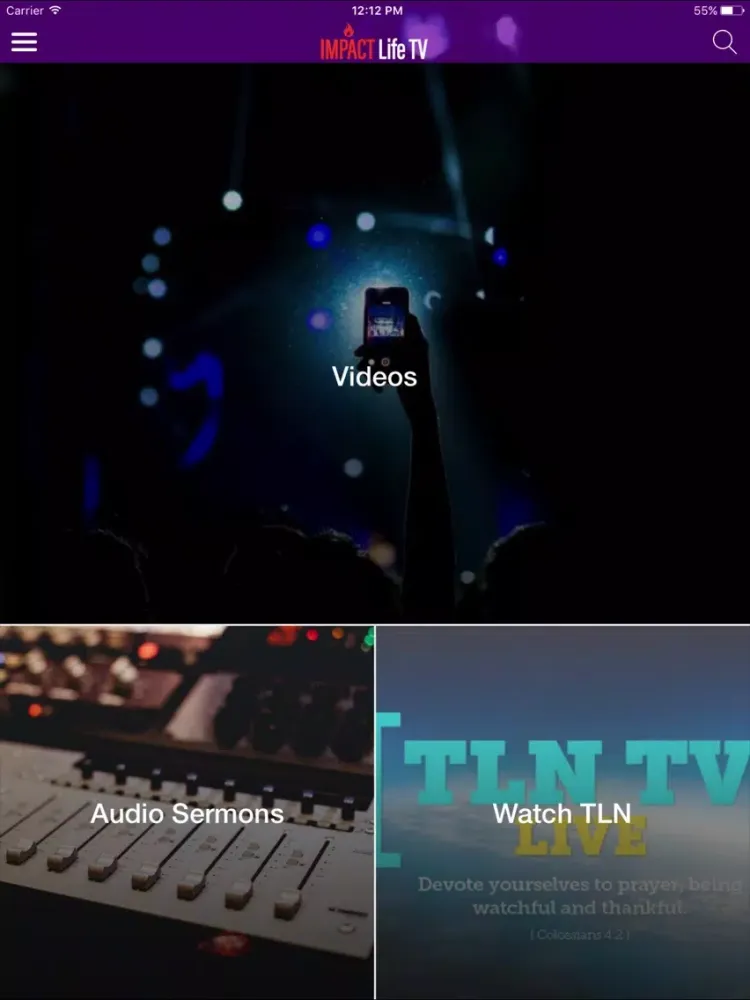 تصاویر IMPACT Life TV iPad 