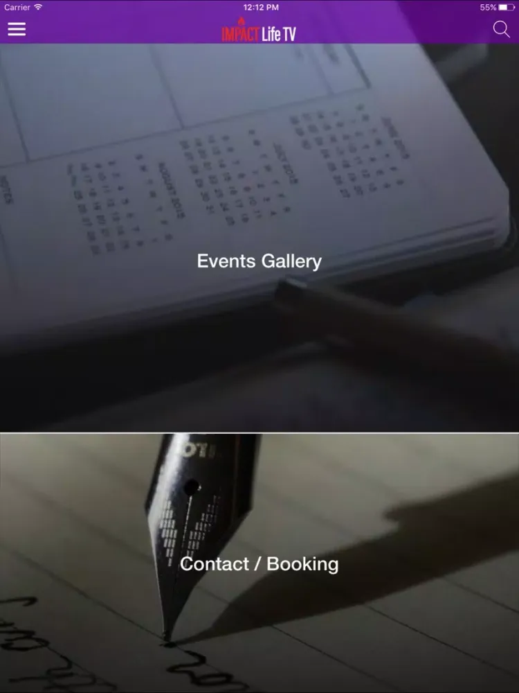 تصاویر IMPACT Life TV iPad 
