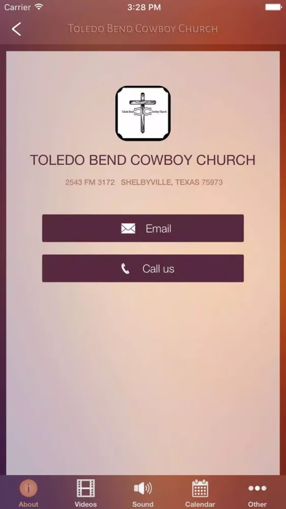 Toledo Bend Cowboy Church Screenshots
