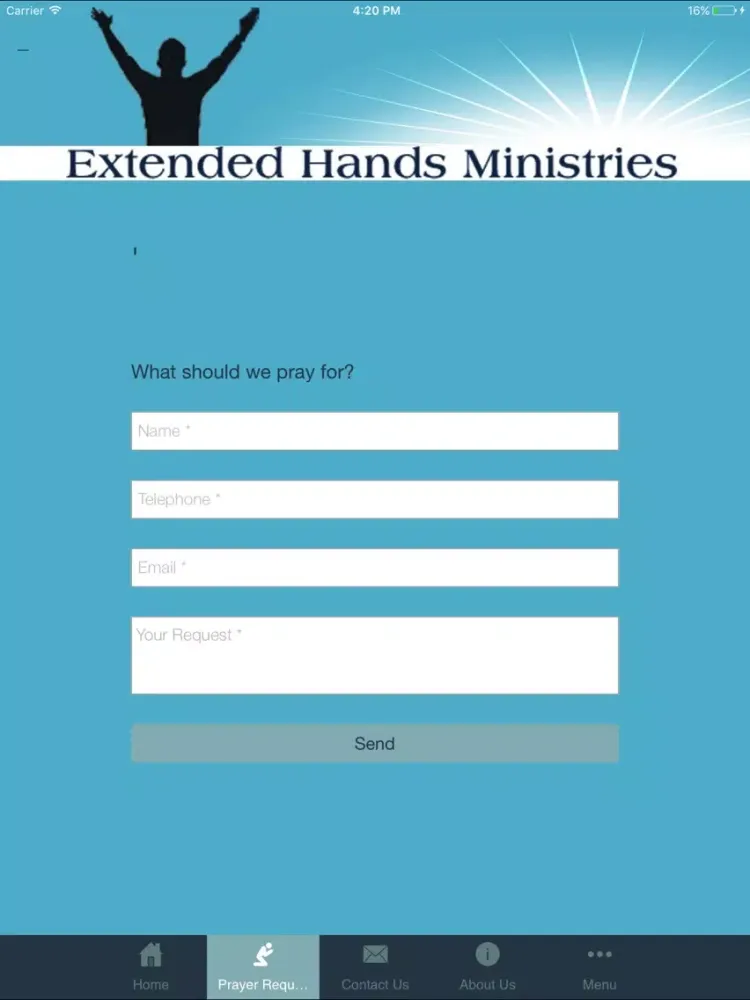 Capturas de pantalla de Extended Hands Willcox iPad 