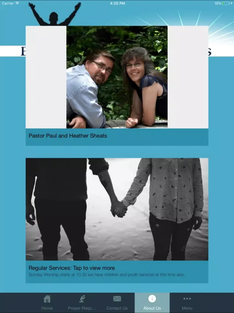 Capturas de pantalla de Extended Hands Willcox iPad 