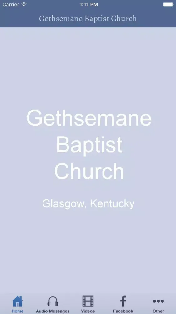 Gethsemane Baptist Church 스크린샷
