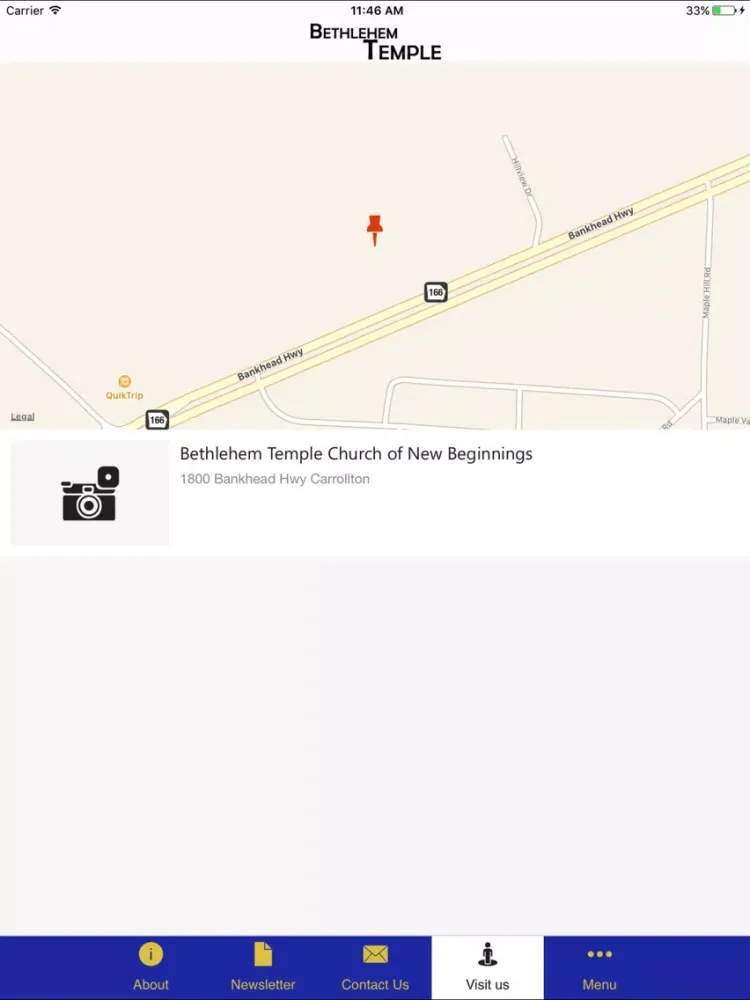 Bethlehem Temple Church iPad  Screenshots