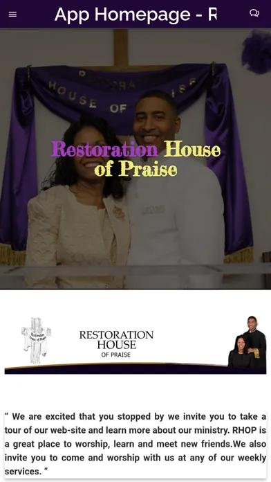 Restoration House of Praise應用截圖