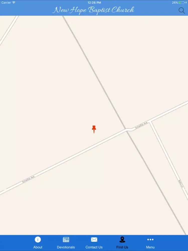 New Hope Baptist Church iPad 應用截圖