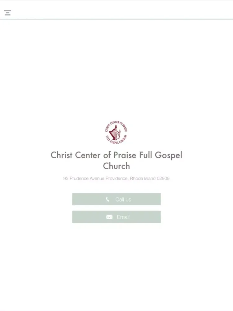 Captures d'écran de Christ Center of Praise iPad 