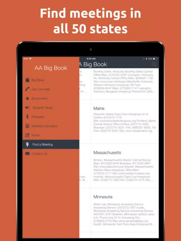 AA Big Book Pro (Unofficial) iPad  스크린샷