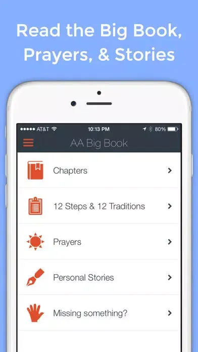 AA Big Book Pro (Unofficial) 스크린샷