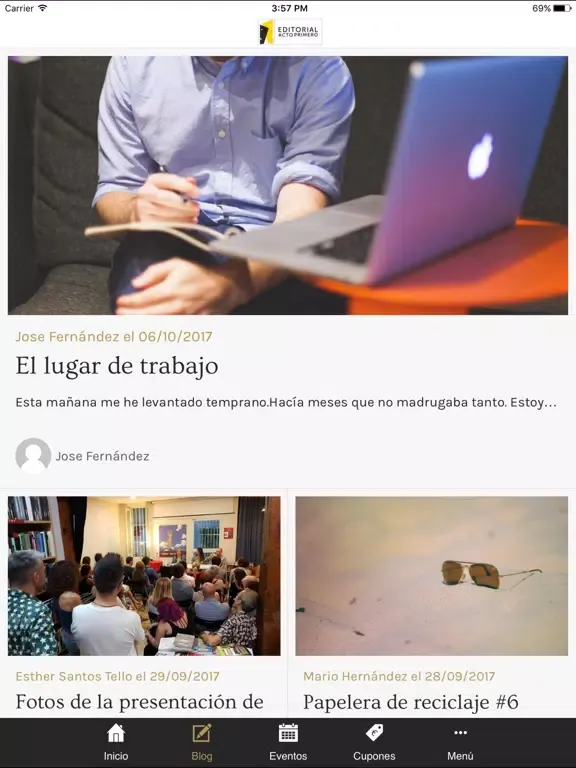 'Editorial Acto Primero' iPad  Screenshots