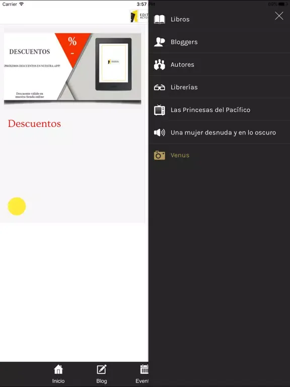 'Editorial Acto Primero' iPad  Screenshots