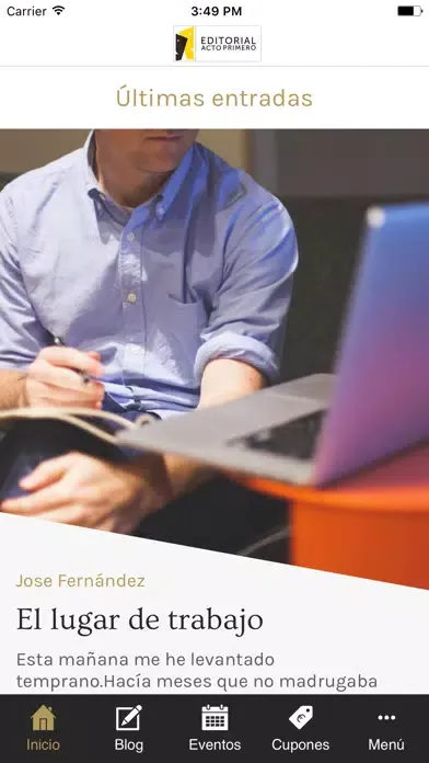 'Editorial Acto Primero' Screenshots