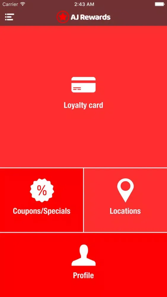 Captures d'écran de AJ Rewards