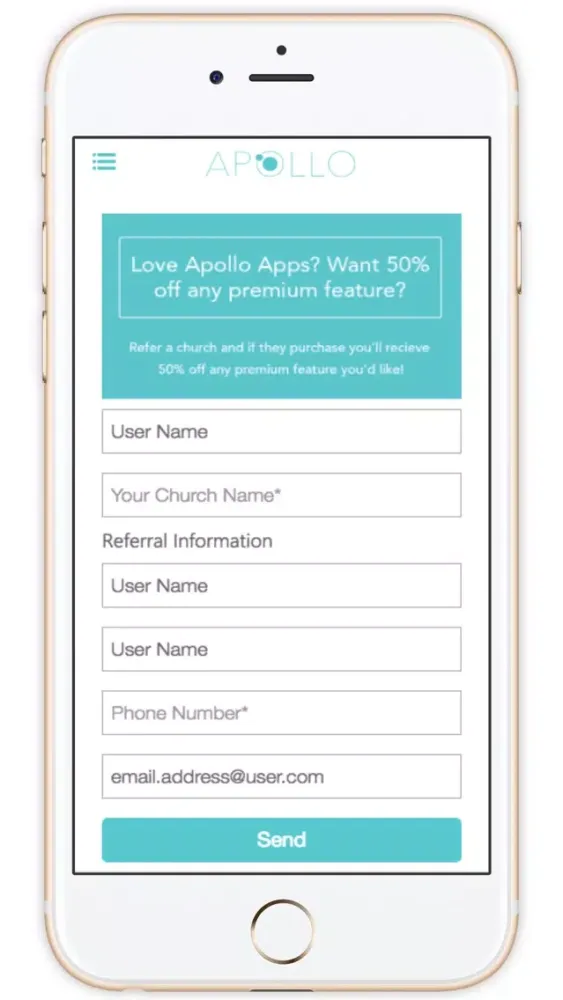 ภาพหน้าจอของ Apollo Apps
