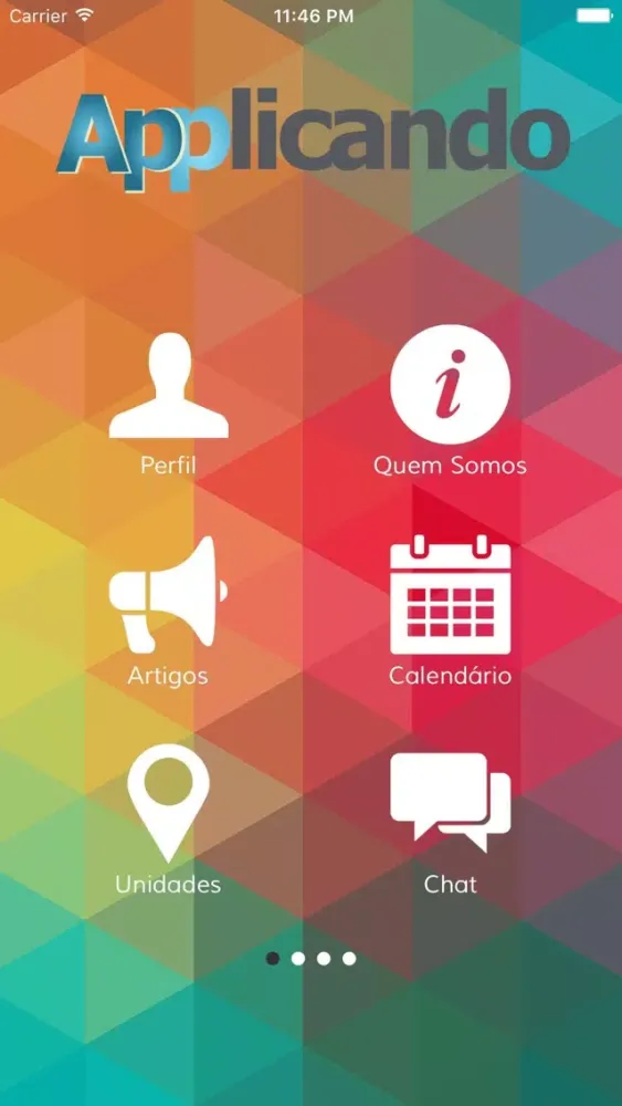 Capturas de tela do Applicando