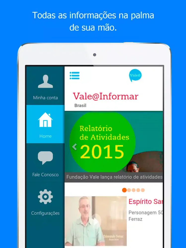 Screenshot di Vale@Informar iPad 