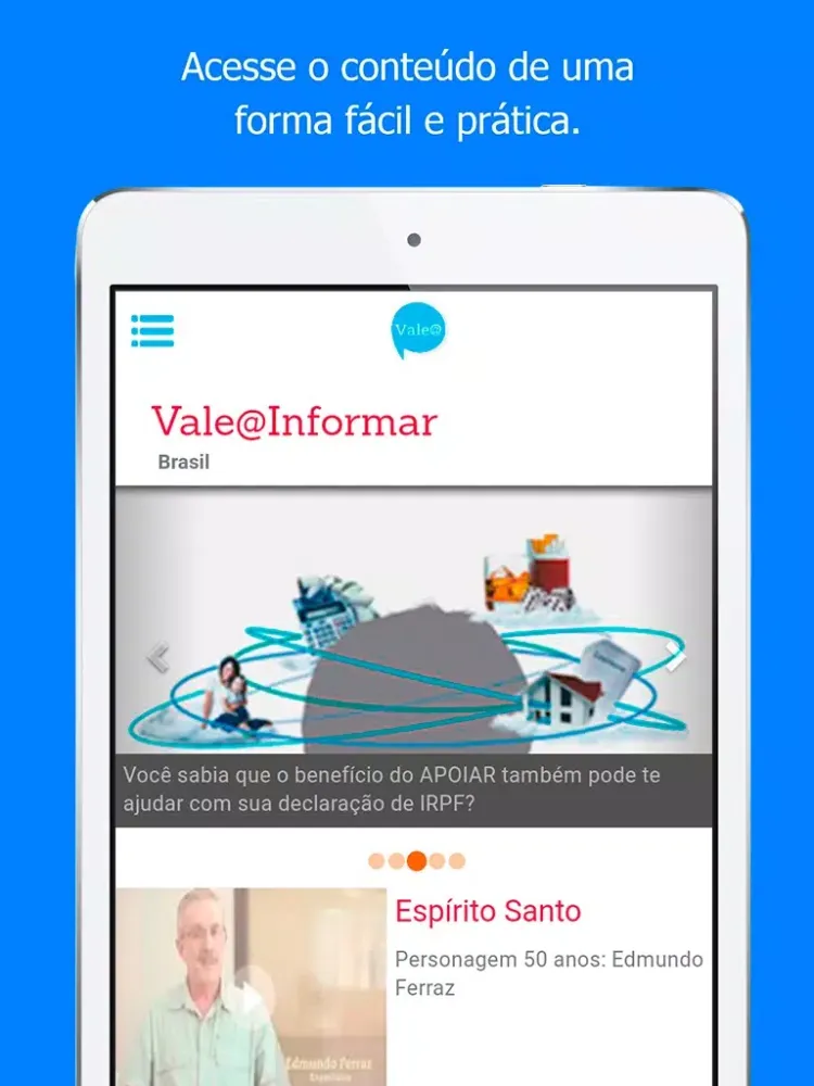 Screenshot di Vale@Informar iPad 