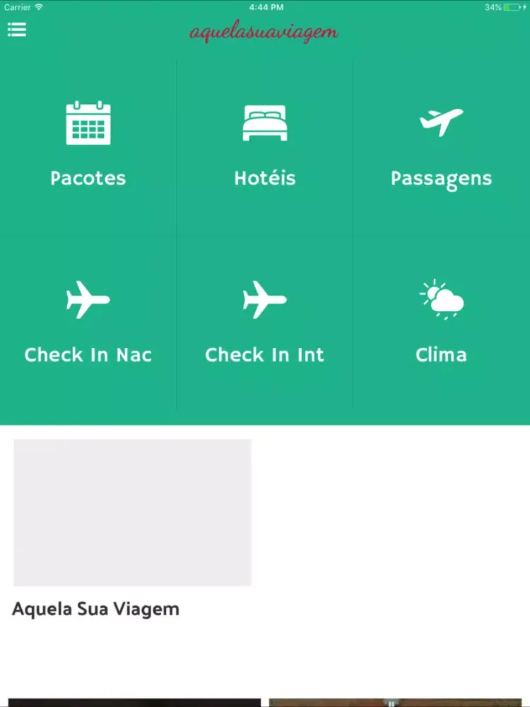 Aquela Sua Viagem iPad 应用截图