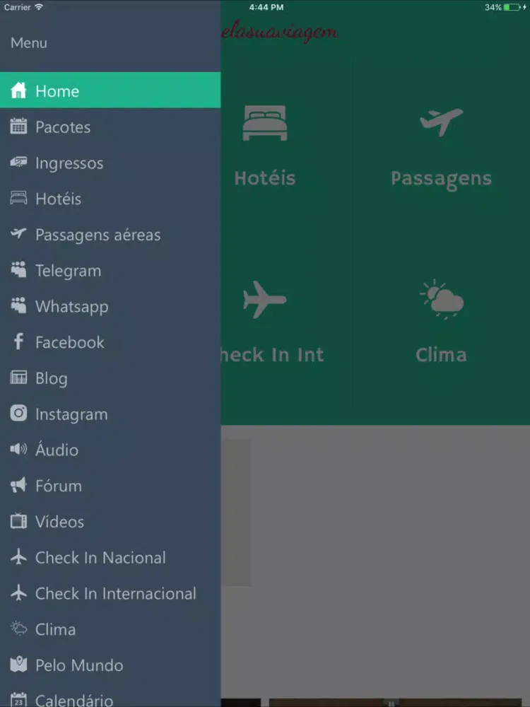 Aquela Sua Viagem iPad 应用截图