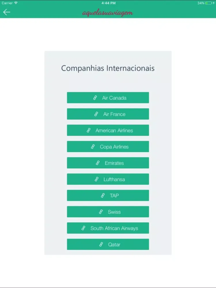 Aquela Sua Viagem iPad 应用截图