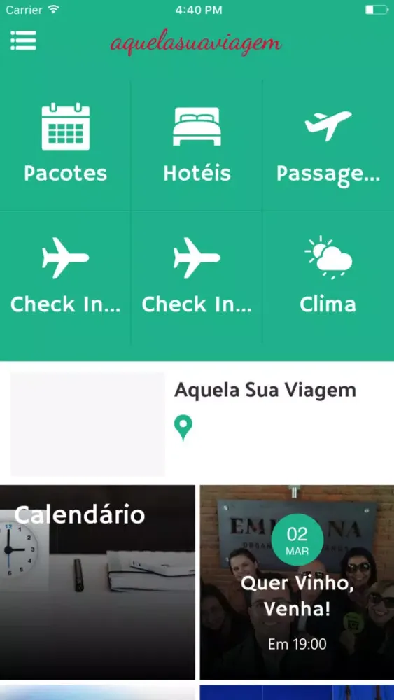 Aquela Sua Viagem应用截图