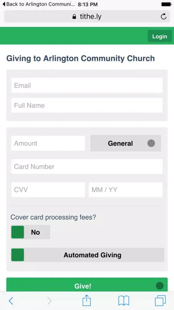 Arlington Community Church Screenshots