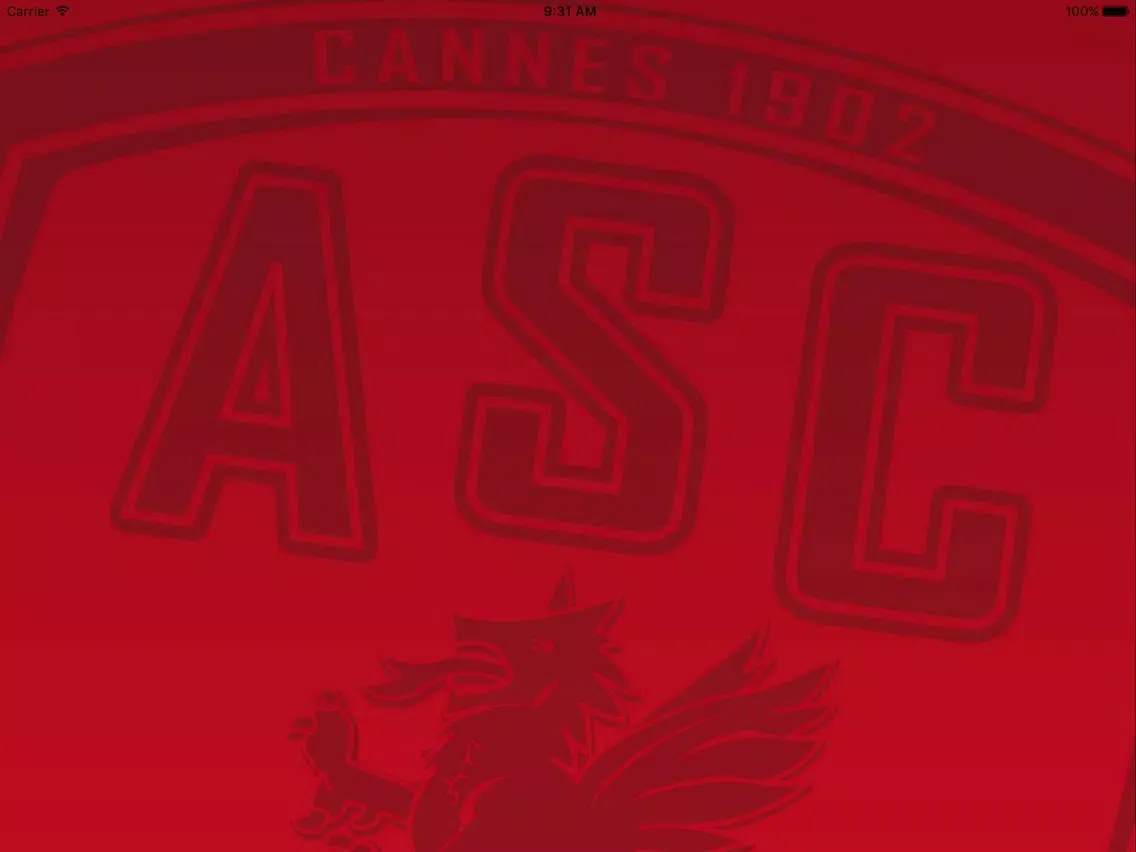 AS Cannes Football iPad  Screenshots