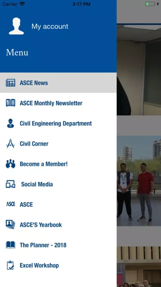 ASCE - Kuwait Student Chapter Ekran Görüntüleri