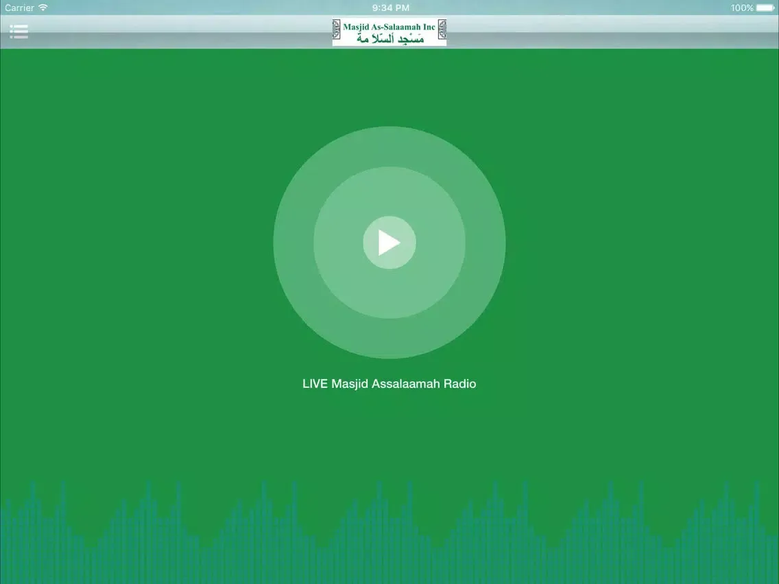 Salama Radio iPad  Ekran Görüntüleri
