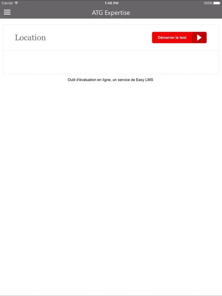Zrzuty ekranu ATG Expertise iPad 