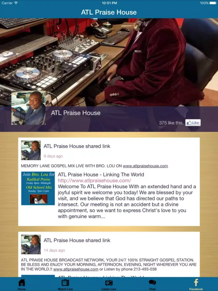 ATL Praise House iPad  স্ক্রিনশট