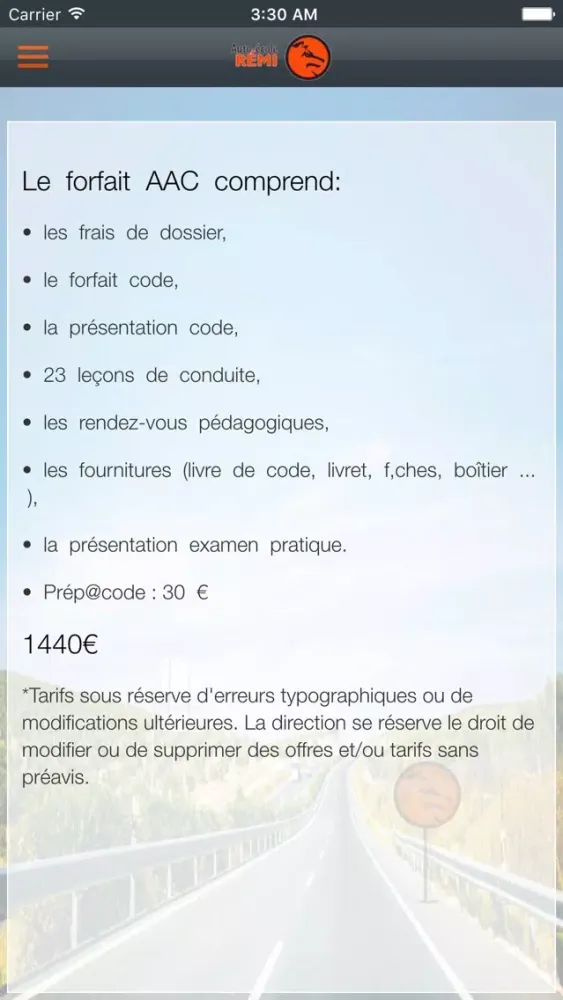 Tangkapan skrin auto ecole remi