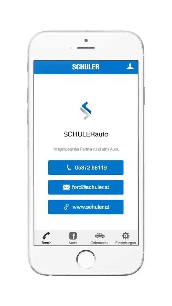 Capturas de tela do SCHULER App
