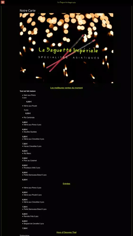 La Baguette Imperiale應用截圖