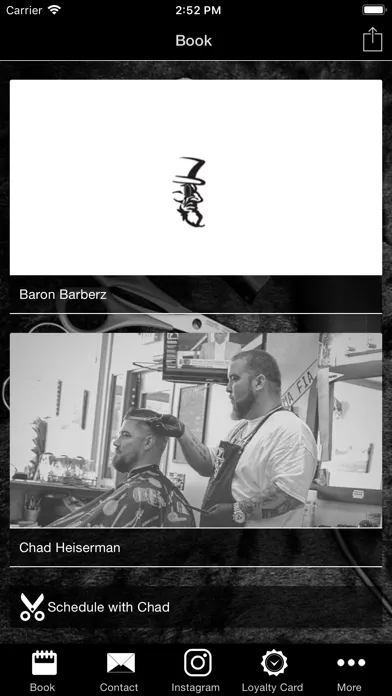 ภาพหน้าจอของ Baron Barbers