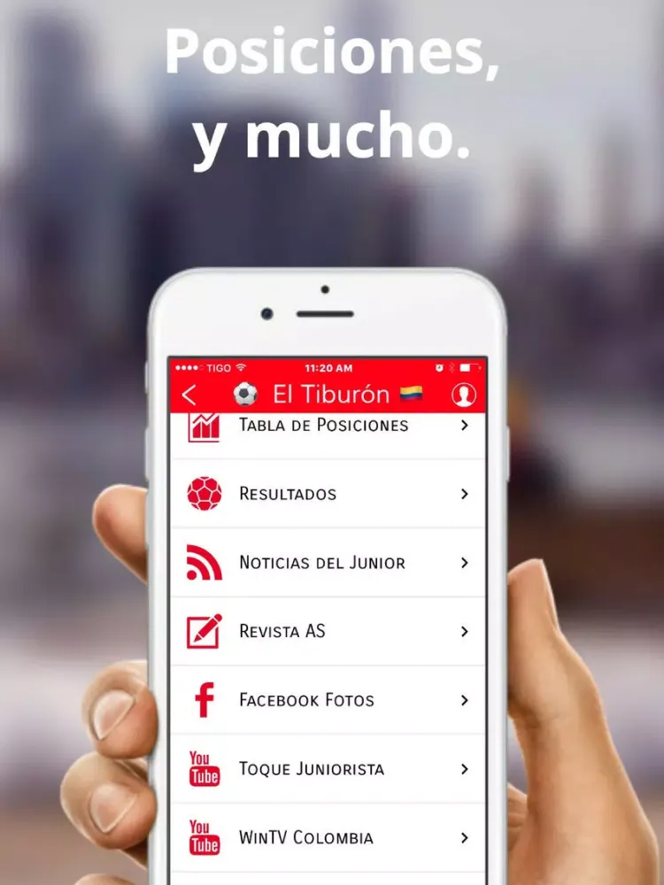 El Tiburón - Fútbol del Junior de Barranquilla iPad  স্ক্রিনশট