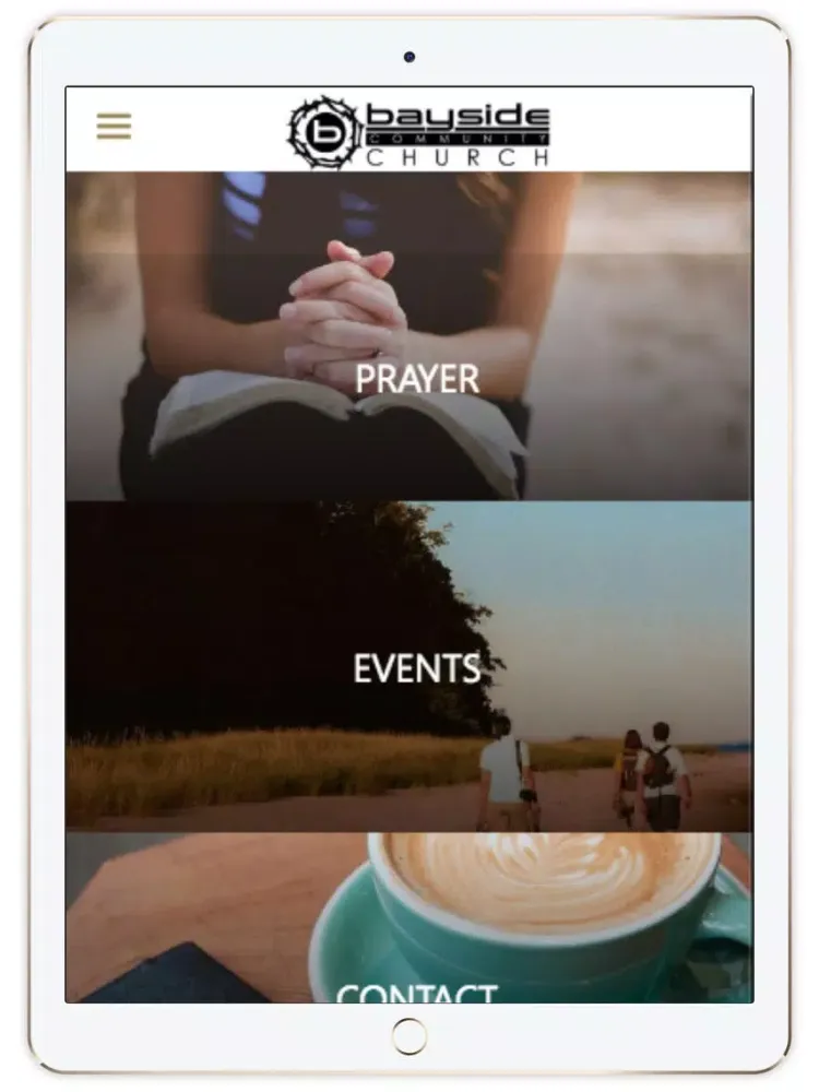 Capturas de tela do Bayside Church San Jose iPad 