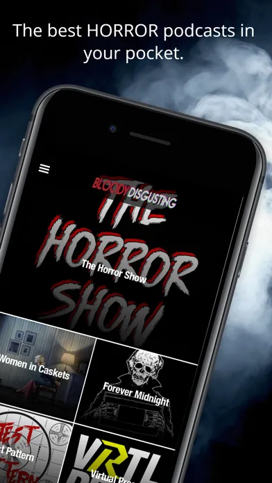 Capturas de tela do Bloody Disgusting