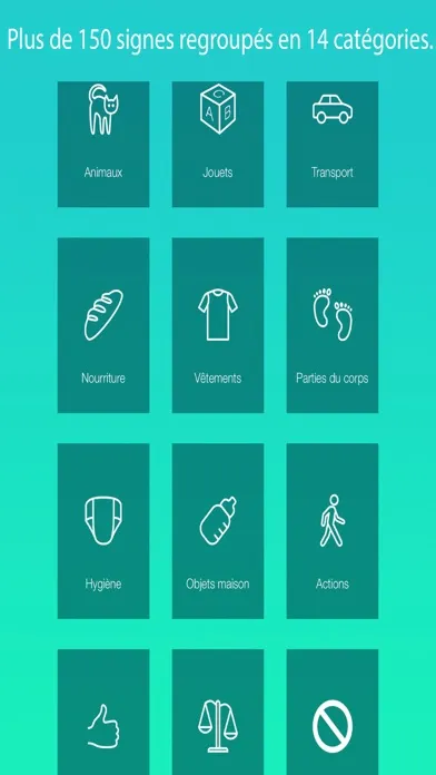 Bébé Signe-langage des signes Screenshots