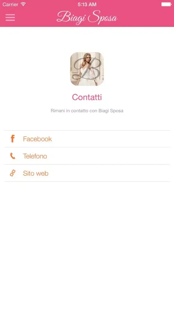 Biagi Sposa स्क्रीनशॉट