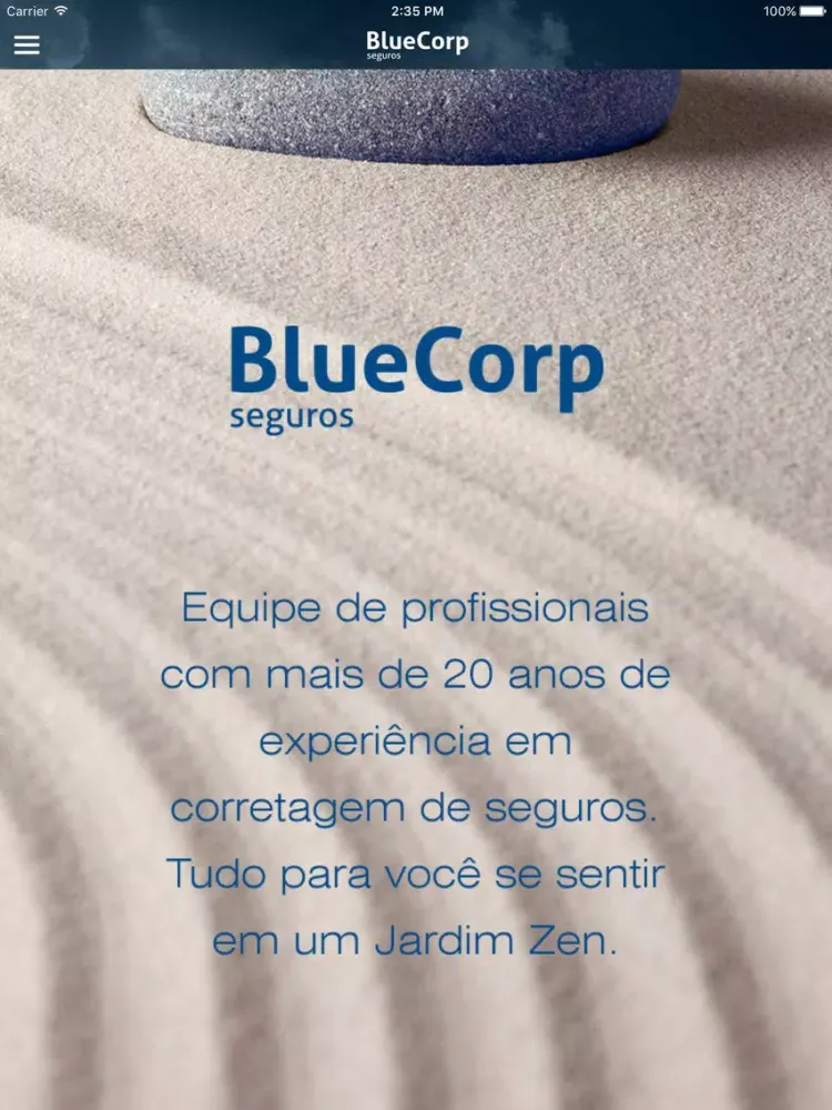 Screenshot di BlueCorp Seguros iPad 