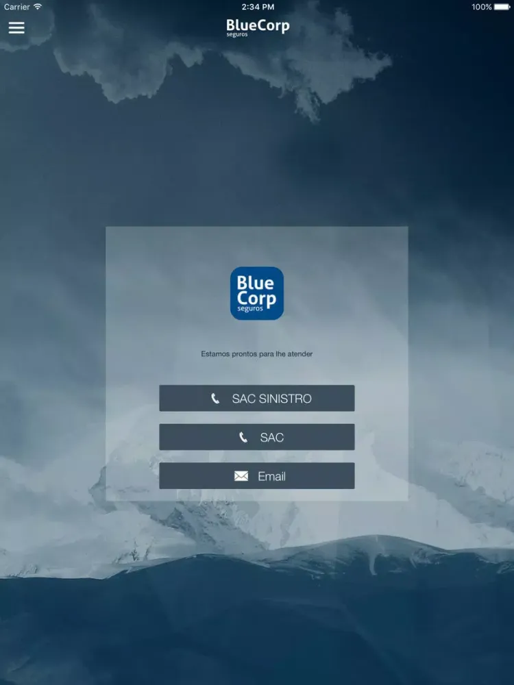 Screenshot di BlueCorp Seguros iPad 