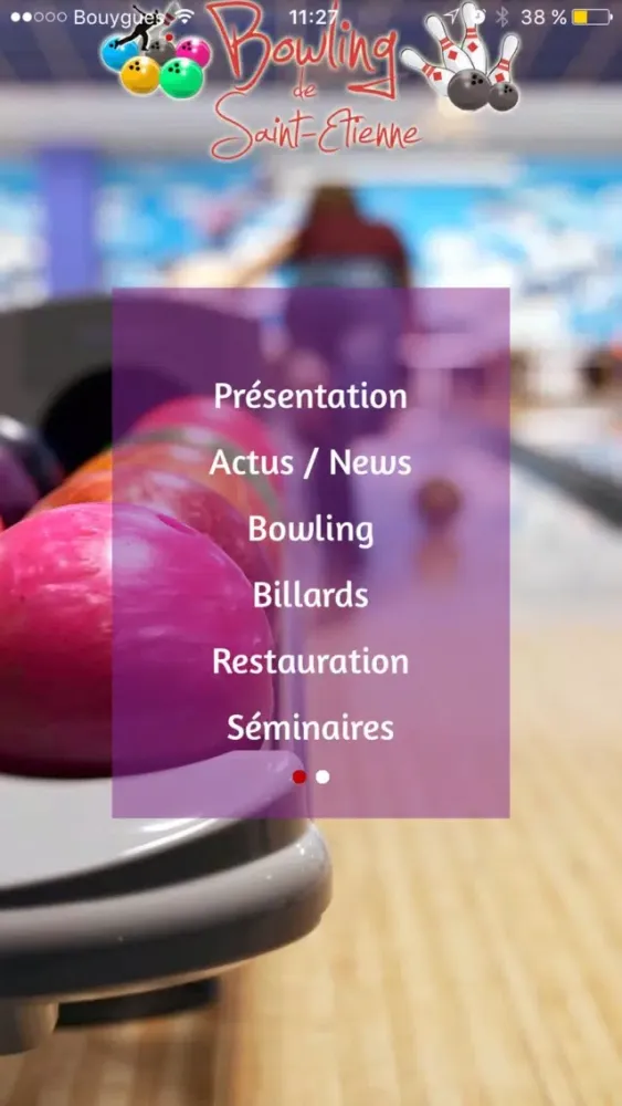 Ảnh chụp màn hình của Bowling Saint-Etienne
