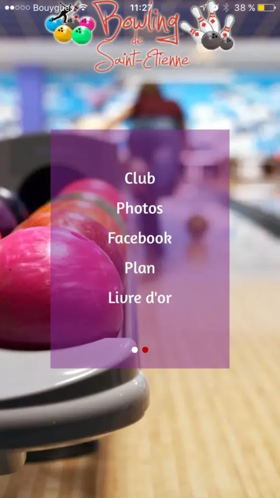 Ảnh chụp màn hình của Bowling Saint-Etienne
