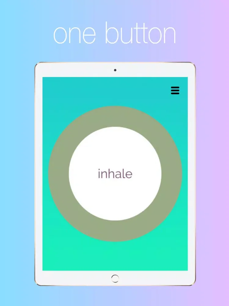 Breathe: Meditation, Mindfulness, and Stress Relief Button iPad  স্ক্রিনশট