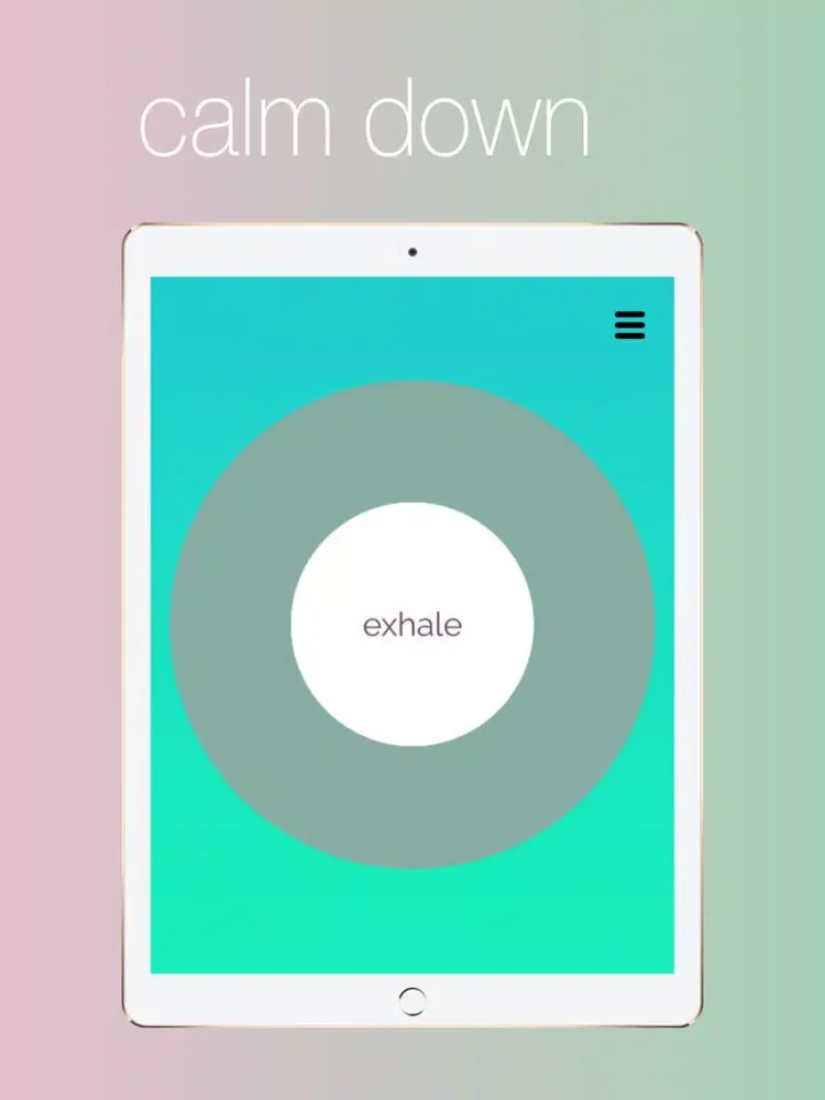 Breathe: Meditation, Mindfulness, and Stress Relief Button iPad  স্ক্রিনশট
