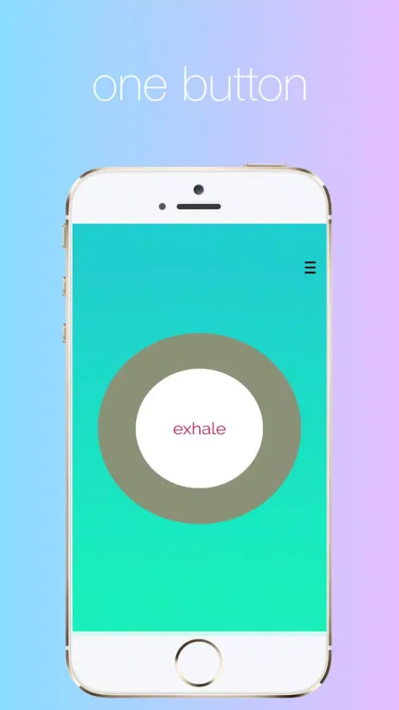Breathe: Meditation, Mindfulness, and Stress Relief Button স্ক্রিনশট