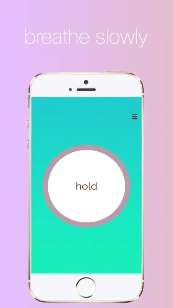 Breathe: Meditation, Mindfulness, and Stress Relief Button স্ক্রিনশট