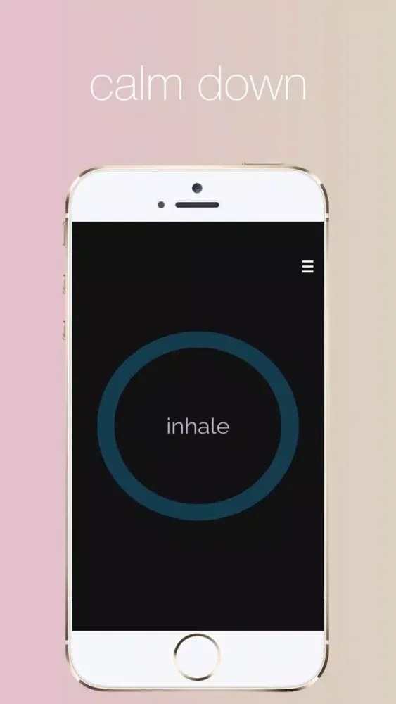 Breathe: Meditation, Mindfulness, and Stress Relief Button স্ক্রিনশট