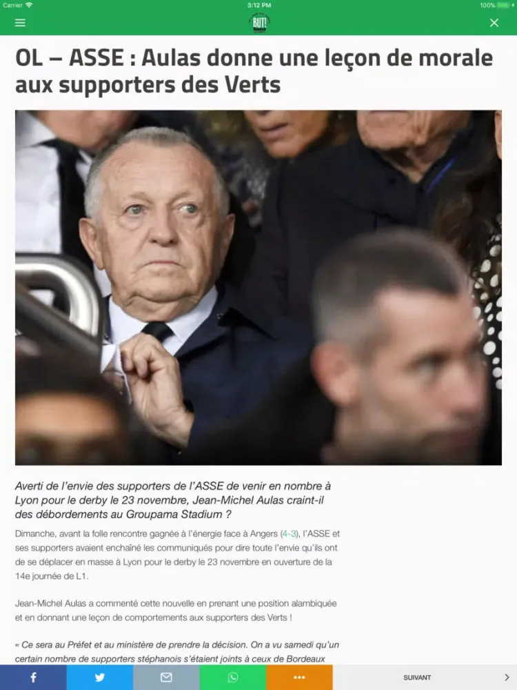 Скриншоты But! Saint-Étienne iPad 