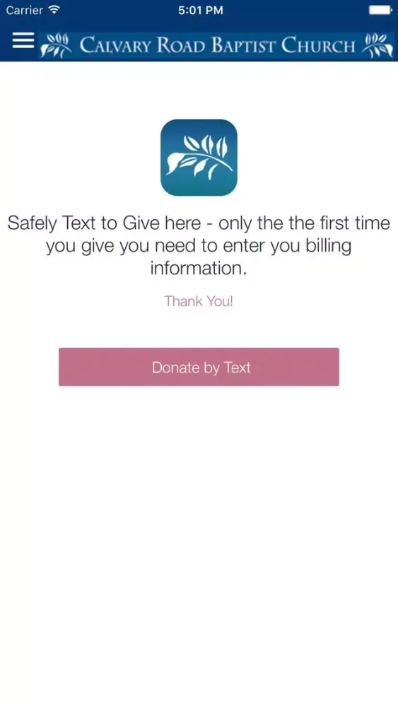 Calvary Road Baptist App Ekran Görüntüleri